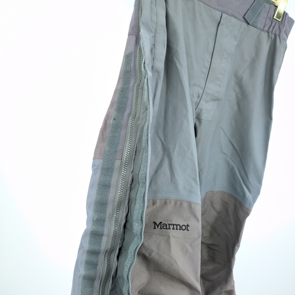 Marmot Goretex XCR Xtended Comfort Range Pants Waterproof Men's Medium Grey Rain - Picture 4 of 14
